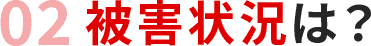 被害状況は？